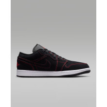 Nike Air Jordan 1 Low Black/White/Red UK 10