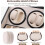 Luxury 4 Watch Winder Box with 6 Storage Slots 5