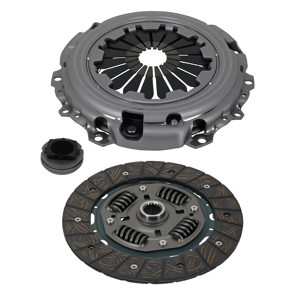 Clutch Kit 3Pc (Cover+Plate+Releaser) For Citroen C-Elysee 1.2 72 12-17 Kt90169