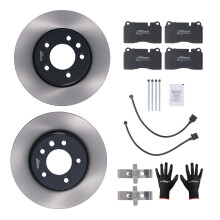 Disques Frein + Plaquettes Avant for VW Touareg 7L 7P 7L6615301N 7L6698151J