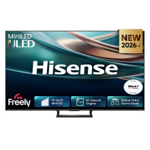 Hisense 50" 50Q8STUK MiniLED 144Hz 4K Ultra HD AI Smart TV with Freely, Netflix, Disney+ and YouTube - Hi-QLED MiniLED, Built-in Subwoofer, Hi-View AI