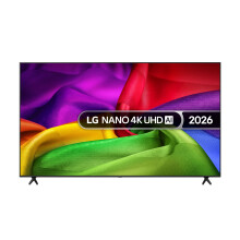 LG 85NU800B6LA Nano UHD AI NU80 4K Smart TV, α7 Processor Gen9, 60Hz, HDR10, Filmmaker Mode, Google Cast, Apple AirPlay 2, Model Year 2026