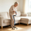 Small Quad Base Cane Walking Stick Cane Ferrules Height Adjustable 4 Feet 3