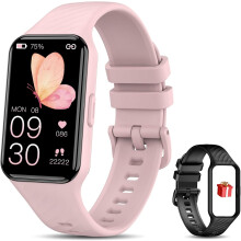 Smart Watch for Women,1.47 inches Fitness Watch with 24 Sports Modes,2Straps,Heart Rate,Sleep Monitor