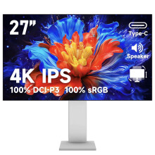 Gawfolk 27-inch IPS 4K UHD computer monitor, 38402160p PC screen