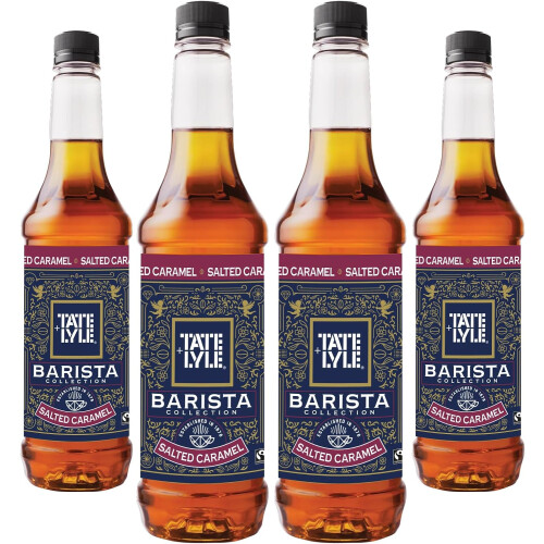 Tate & Lyle Salted Caramel Syrup 4x750ml