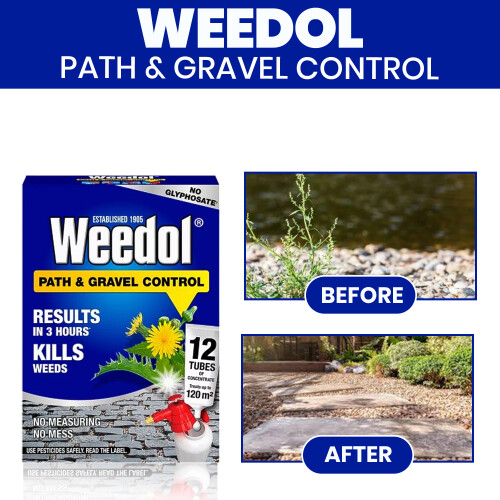 Weedol Weedol Path Gravel Weed Control Concentrate 12 Tubes 1