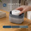 Reusable Dehumidifier 1000ml 2 Refill Tabs Grey 4