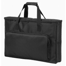 27 Inch Monitor Carrying Bag with Cushioning Foam Shockproof Full Protection Portable Travel Computer Bag
