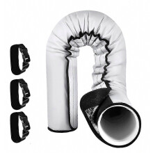 Gaine isolante pour tuyau de climatiseur portable, compatible avec les diamètres de 5 et 5,9 pouces, en feutre et feuille d'aluminium triple couc