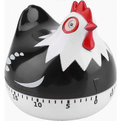 2026 New Digital Kitchen Timer Lovely Chicken Shape Mechanical Alarm Gadgets Countdown Clock Reminder Mini Co