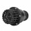 3" PVC Low Pressure Flat Check Valve for Water Pump Fluid Machine Black 1
