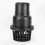 3" PVC Low Pressure Flat Check Valve for Water Pump Fluid Machine Black 3