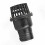 3" PVC Low Pressure Flat Check Valve for Water Pump Fluid Machine Black 5