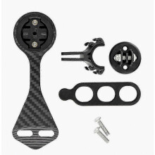 Soporte ligero de fibra de carbono para bicicleta, compatible con la cámara Cateye Blackbird, soporte para ciclocomputador de manillar para cicli