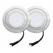 LED-lamppu, 6000K, kirkas, 1,5 W, energiansäästö, 2 kpl, erityisesti keittiön liesituulettimiin