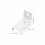 20pcs Wall Mount Brackets for Flexible Curtain Track Bendable Drapes Rail Mounting Hardware 3