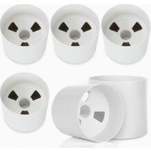 6-teiliges Golf-Putting-Cup-Set aus ABS für den Garten, 10 cm tief, kompatibel mit Standard-Fahnenmasten