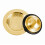Reusable Sink Strainer Basket And Drain Stopper Kitchen Waste Management Solution Gold 1