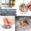 Reusable Sink Strainer Basket And Drain Stopper Kitchen Waste Management Solution Gold 3