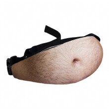 Bierbuiktas, heuptas, papatas, fannypack, grappige buiktas voor mannen met verstelbare riem voor reizen, hardlopen, fietsen, outdoorsporten.