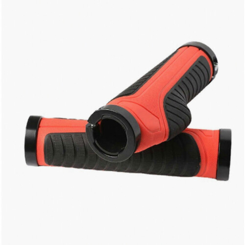 Bicycle Handlebar Grip Dual Lock On Ergonomic Breathable Anti Slip