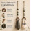 Dekorativer Handtuchhalter mit Perlen und Holzring, 2er-Pack 3