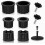 8-Piece Patio Umbrella Base Stand Hole Plug Cover Cap Set 1