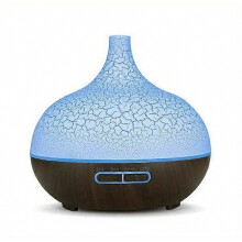 Humidificateur d'aromathérapie ultrasonique à LED 7 couleurs 550 ml pour chambre et bureau