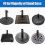 8-Piece Patio Umbrella Base Stand Hole Plug Cover Cap Set 5
