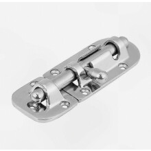 Roestvrijstalen bootsluiting, schuifgrendel voor scheepsdeur/raamslot (110 mm)