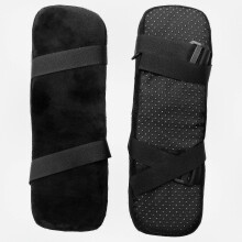 2Pcs Ultra-Soft Memory Foam Chair Armrest Pads for Office & Home Use - Universal Fit Elbow Support Cushions