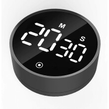 Countdown Timer Mute Adjustable Brightness 5-Second Unit Magnetic Kitchen Timing Tool