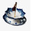 Creative Umbrella Ceramic Tea Strainer with Tray, Fine Mesh Filter for Loose Leaf Tea, Teahouse Table Decoration 2