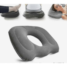 Aufblasbares Steißbeinkissen für orthopädische Unterstützung und Druckentlastung, einstellbarer Härtegrad, tragbares Sitzkissen