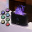 LED Flame Aromatherapy Humidifier, USB Powered, Portable, Home Bedroom Humidifying Lamp 1