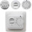 Mechanical Thermostat for Underfloor Heating with 3m Probe, 220V 16A Manual Temperature Control 1