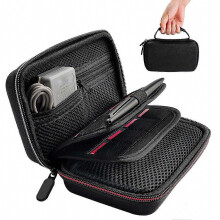 Hard Shell Carrying Case for Nintendo 3DS XL/2DS XL Compatible with 16 Game Cartridge Holders and Storage Pocket