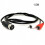 5-pin DIN male to 2RCA interface adapter, 0.5/1.5 meters, dual-line sequence 1