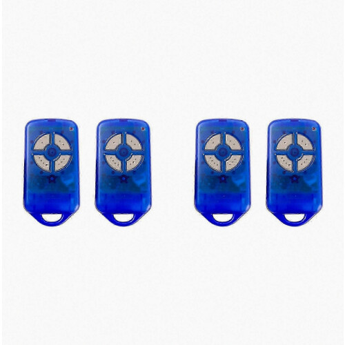 4-Pack ATA PTX4 Securacode Garage Door Remote Control 433.92MHz Rolling Code for ATA PTX-4 Gate Opener