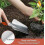 Gartenschaufel, robuste Handschaufel mit ergonomischem Griff 5