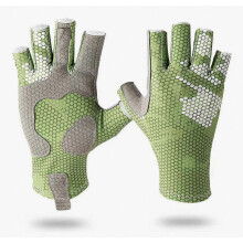 UPF 50+ Fishing Gloves UV-Protective and Non-Slip Gloves