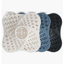 Shower Drain Hair Catcher Hair Filter Drain Filter Bath Silicone Tube Drain Hair Catcher Stopper Filter with Suction Cup for Bathroom 3 Pack
