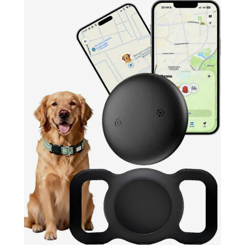 GPS sledovač pre psov (iOS a Android), inteligentné sledovanie aktivity v reálnom čase | Bez predplatného Blue