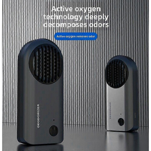 New Car Air Purifier with Smart Ozone Deodorizer - Dark Grey 1