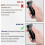868MHz Wireless Garage Door Remote Control Replacement for HSE-4-868-BS-Compatible Systems 4