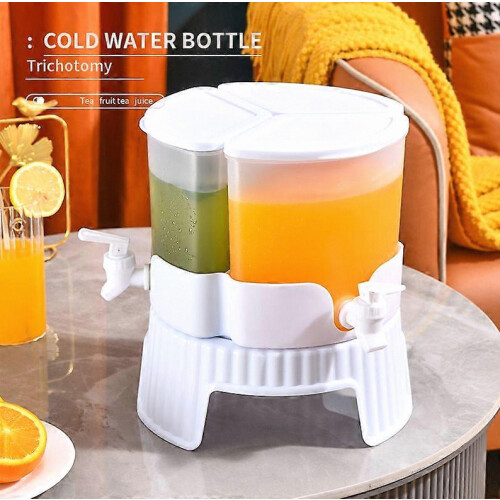 Three-compartment beverage coolerperfect for parties and summer pool parties 1