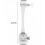 Adjustable Splashback Faucet Extension for Swivel Spout Sink (18cm - Grey) 2