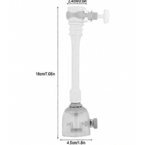 Adjustable Splashback Faucet Extension for Swivel Spout Sink (18cm - Grey) 1