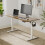 AREBOS AREBOS Height Adjustable Desk Frame | White 3